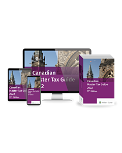 Canadian Master Tax Guide