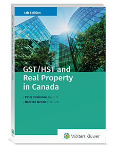 GST/HST and Real Property in Canada