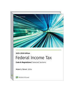 Federal Income Tax: Code & Regulations Selected Sections (2025-2026)
