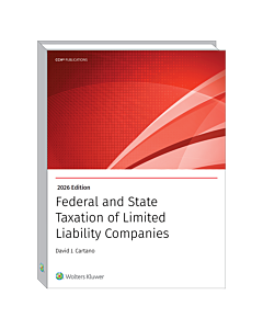 Federal and State Taxation of Limited Liability Companies (2026)