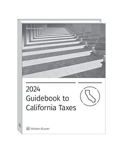 Guidebook to California Taxes (2024)