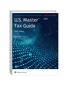 U.S. Master Tax Guide® Hardbound Edition (2023)