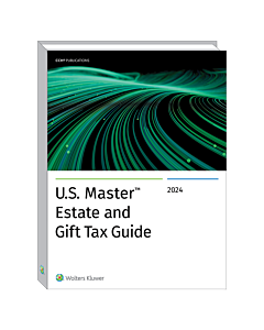 U.S. Master Estate and Gift Tax Guide (2024) Book Cover